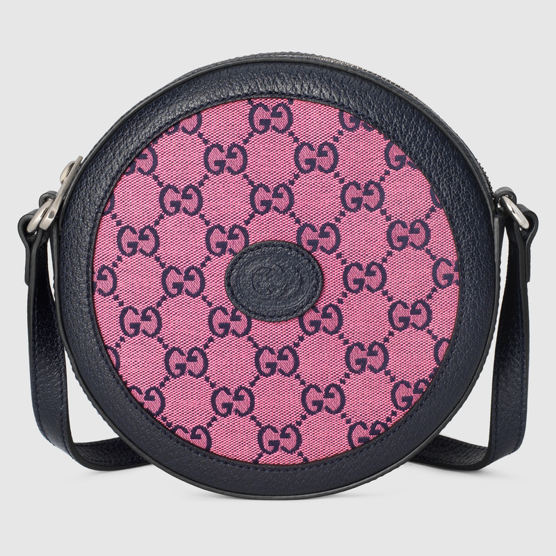 Gucci GG Multicolour Small Shoulder Bag 658825 Purple